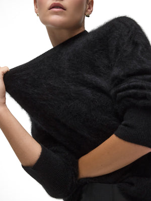 The Brushed Cashmere Bright Crew