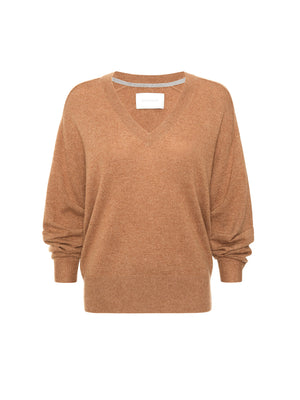 The Ennes Ruched Cashmere Sweater