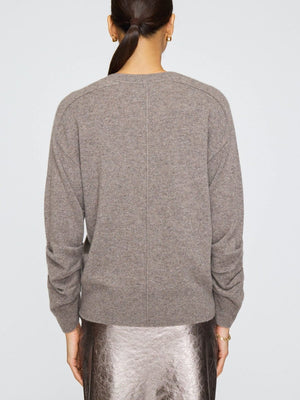 The Ennes Ruched Cashmere Sweater