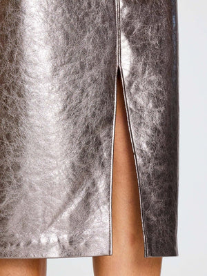 The Esme Metallic Skirt