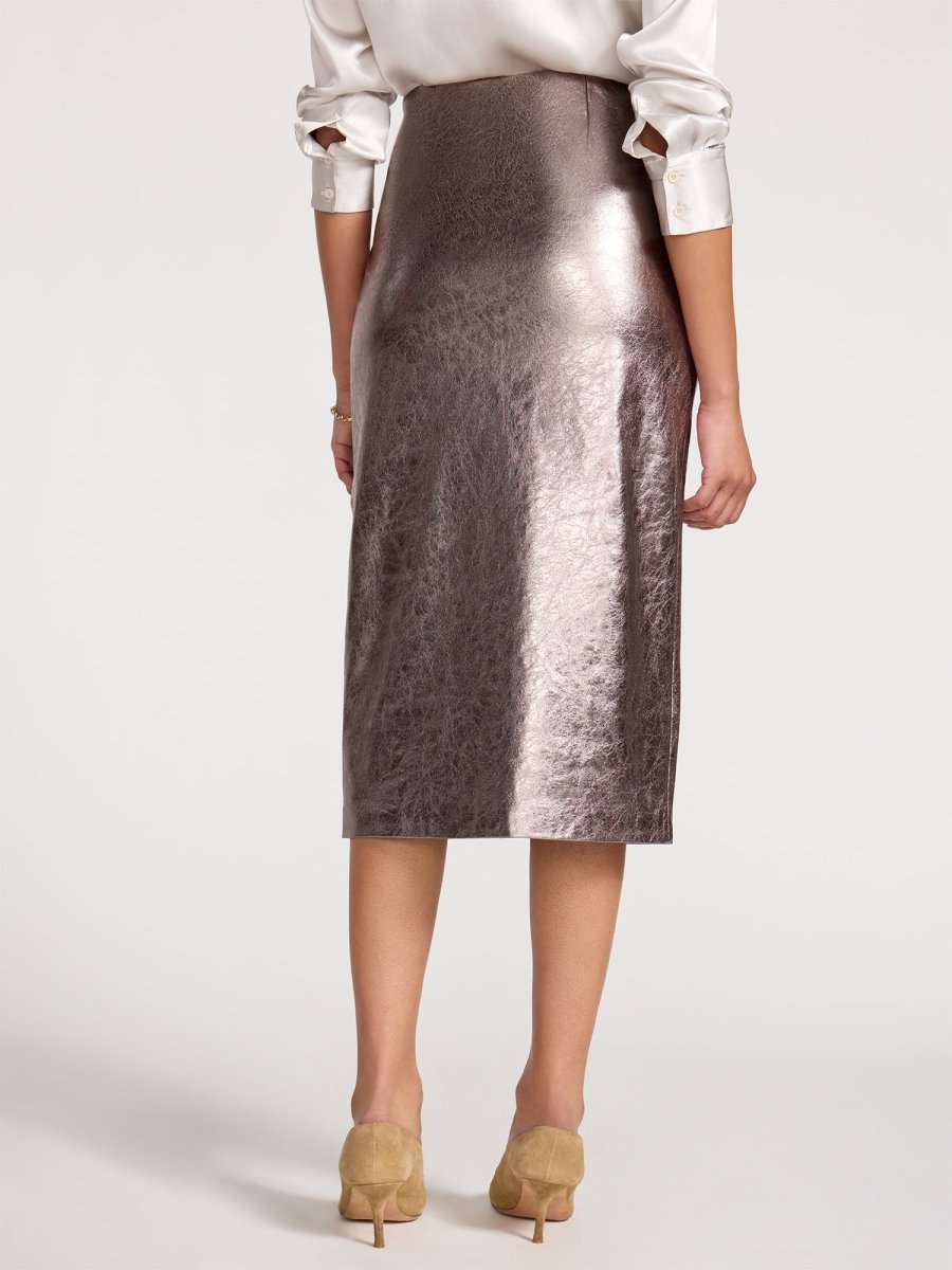 The Esme Metallic Skirt
