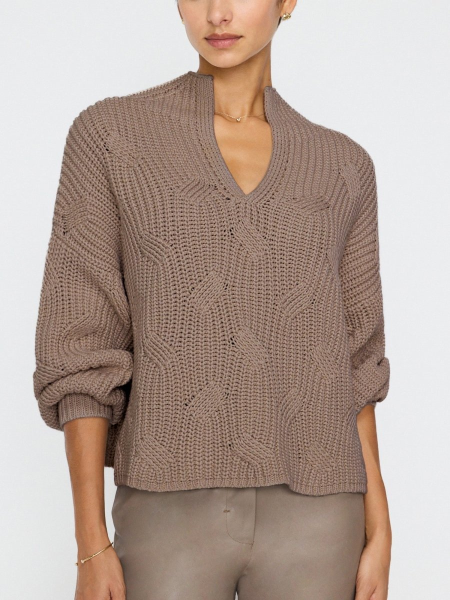 The Grayson Cable Pullover