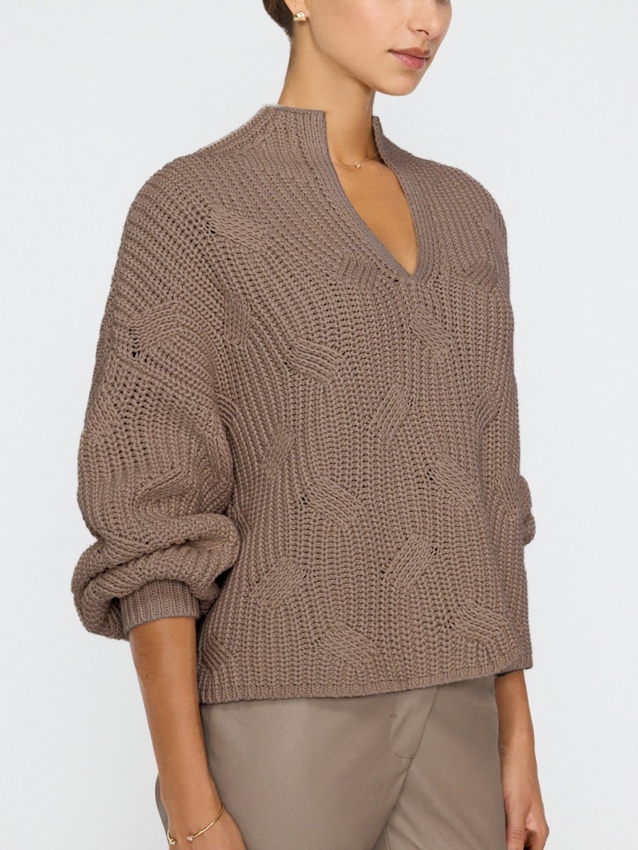 The Grayson Cable Pullover