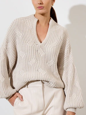The Grayson Cable Pullover