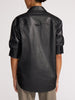 The Pia Vegan Leather Shirt