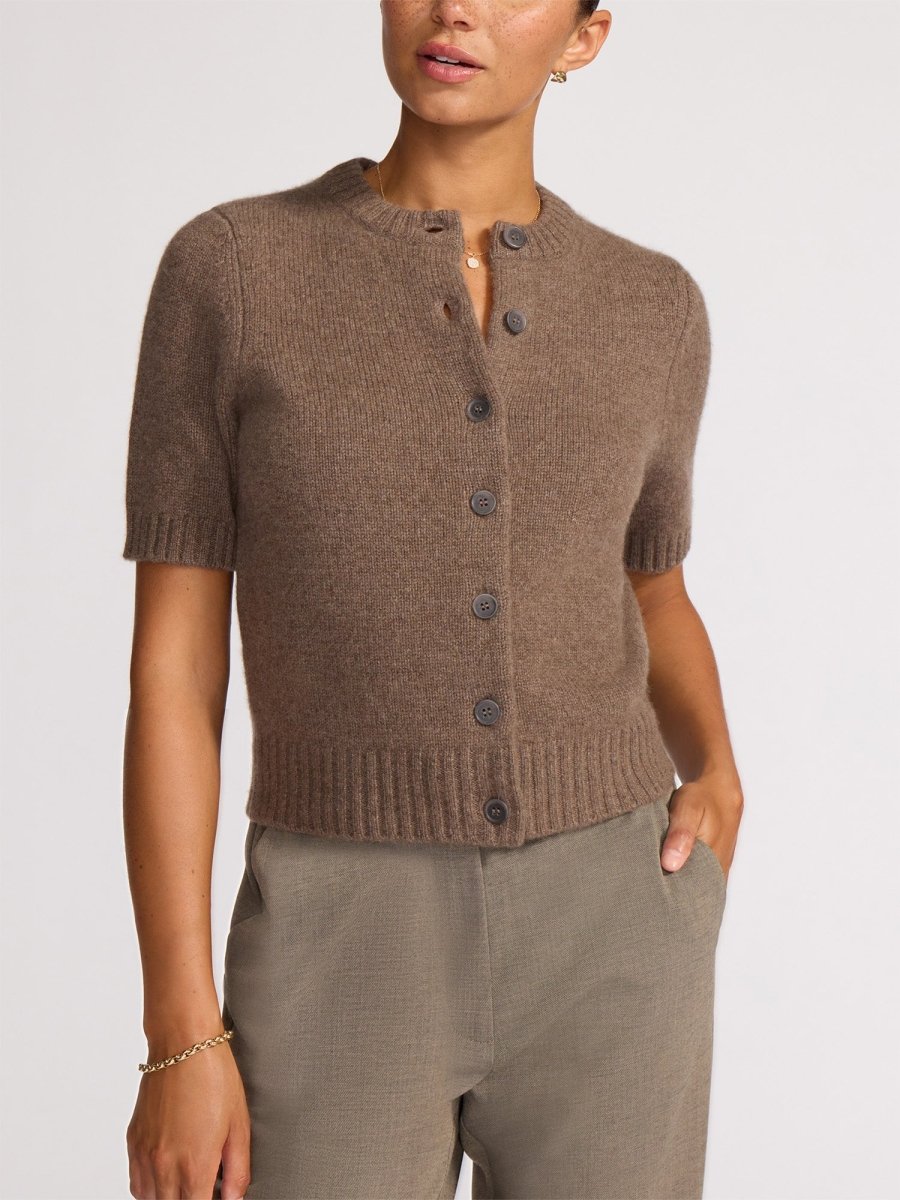 The Rhea Cashmere Cardigan
