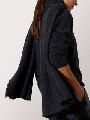 The Cashmere Fringe Wrap