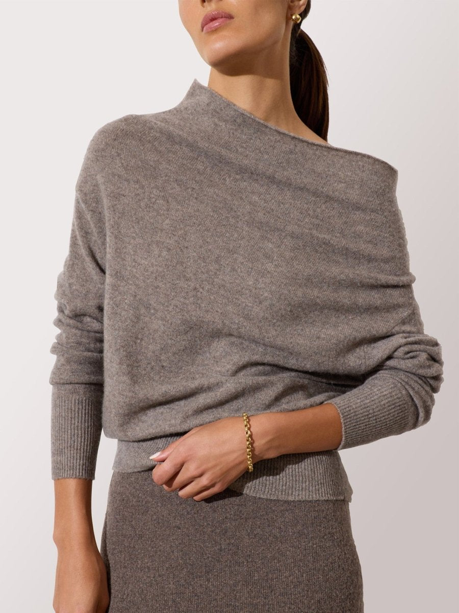 The Lori Cashmere Off Shoulder