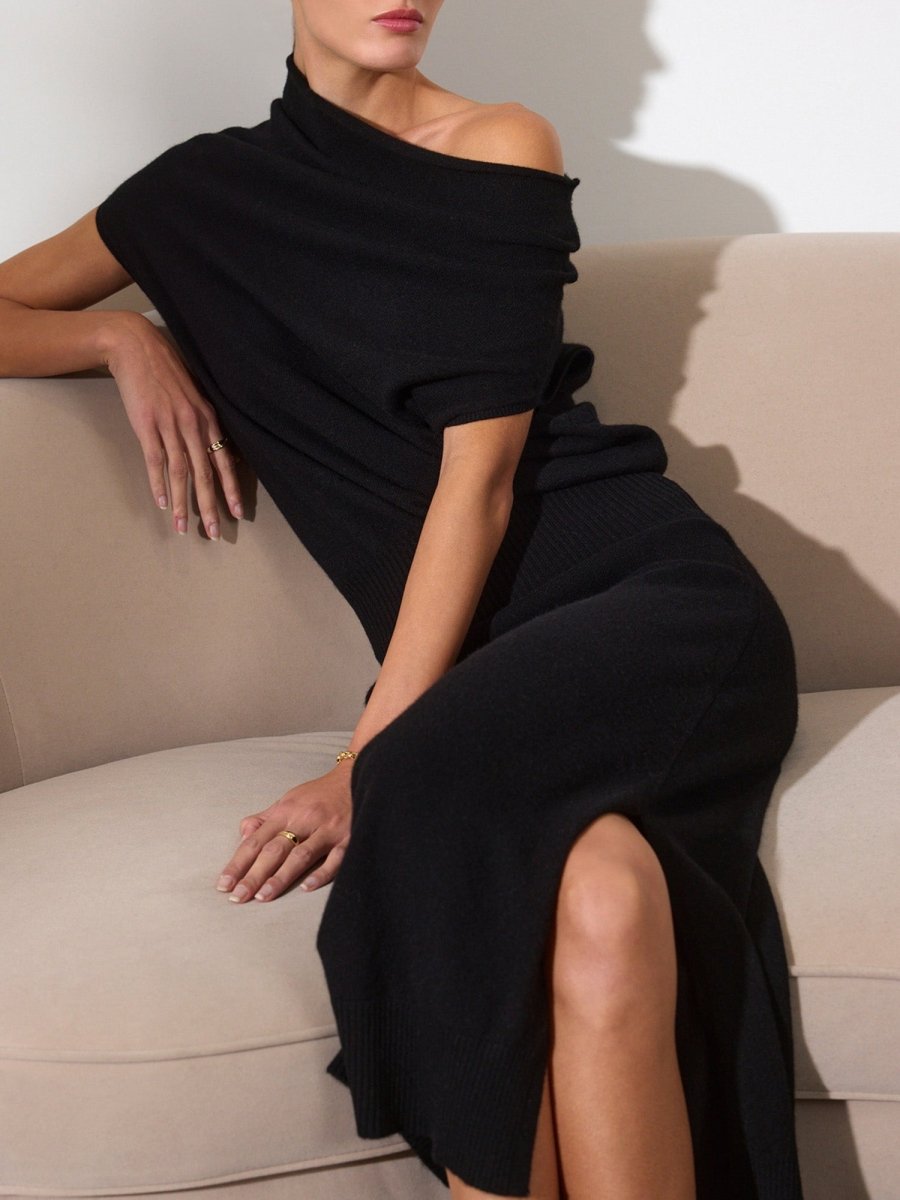 The Lori Sleeveless Cashmere Dress