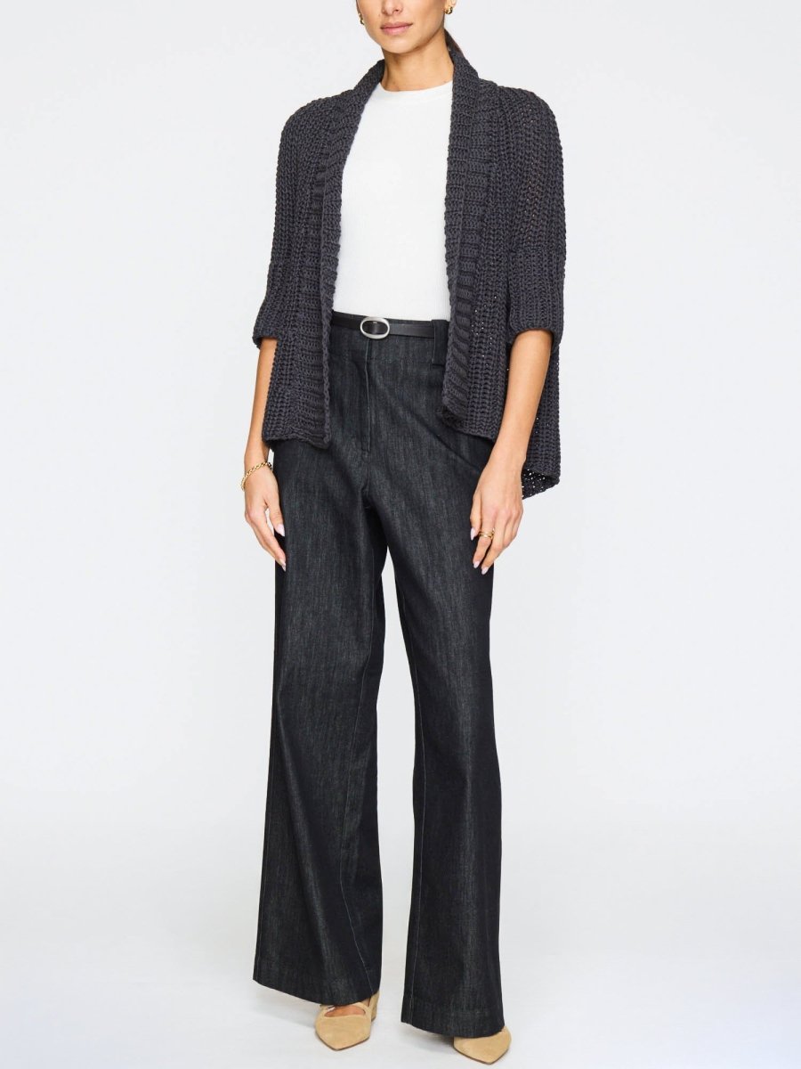 The Fida Handknit Shrug