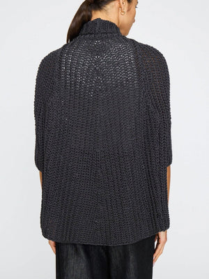 The Fida Handknit Shrug