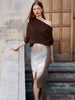 The Esme Metallic Skirt