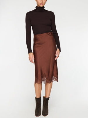 The Clara Silk Skirt