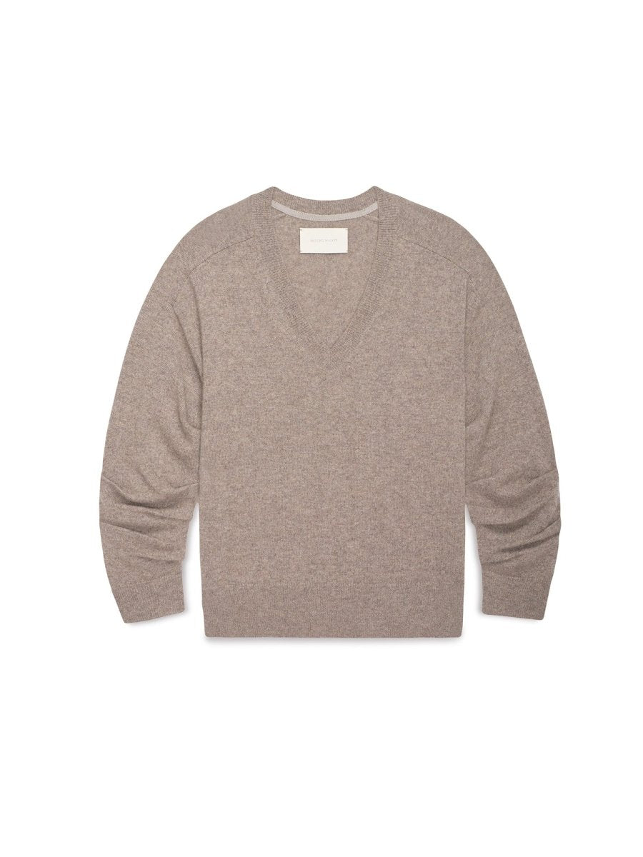 The Ennes Ruched Cashmere Sweater