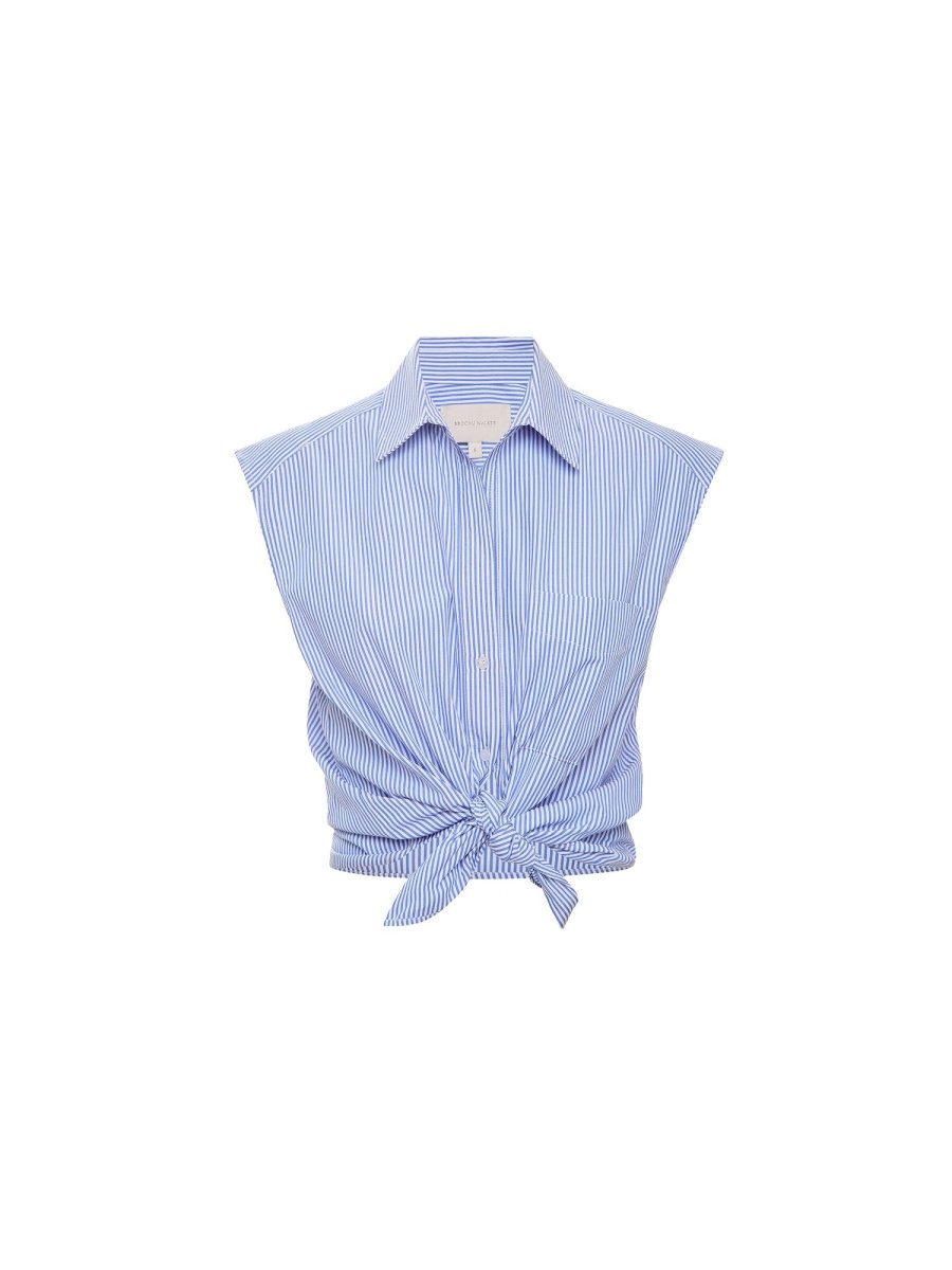 The Everyday Sleeveless Stripe Shirt