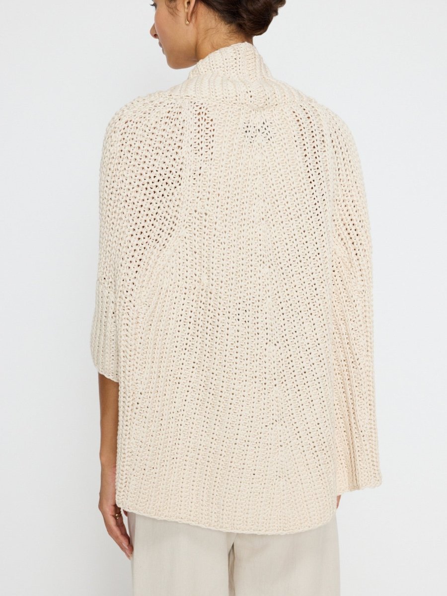 The Fida Handknit Shrug