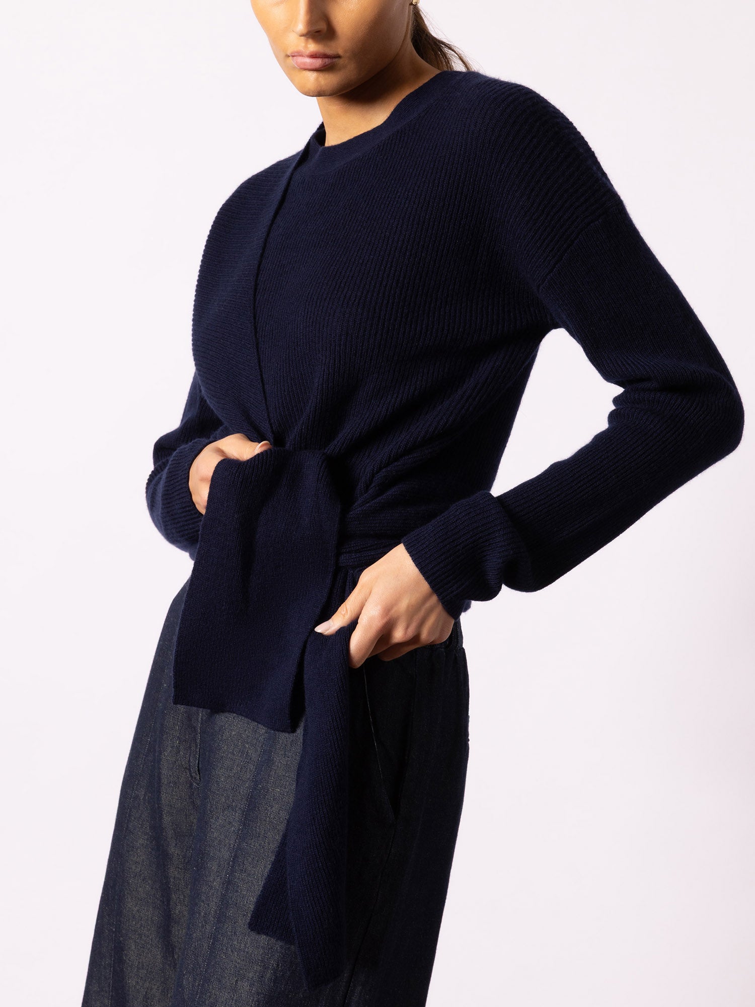 The Greys Wrap Sweater