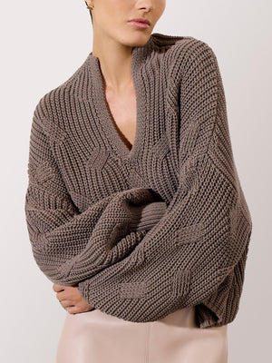 The Grayson Cable Pullover