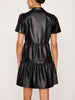 The Havana Vegan Leather Mini Dress