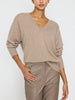 The Leia Vee Cashmere Sweater
