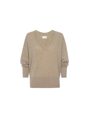 The Leia Vee Cashmere Sweater