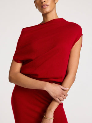The Lori Sleeveless Cashmere Dress