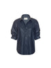 The Pia Vegan Leather Shirt