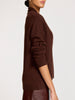 The Siena Wrap Neck Cashmere Pullover