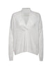 Siena v-neck pullover white sweater flat view