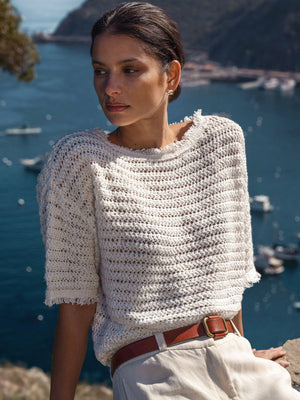 The Simi Fringe Pullover