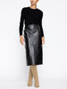 The Irene Vegan Leather Skirt