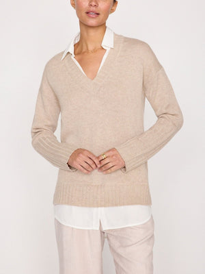 The Tatum Layered V Neck Looker