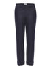 Westport navy cropped pant flat view