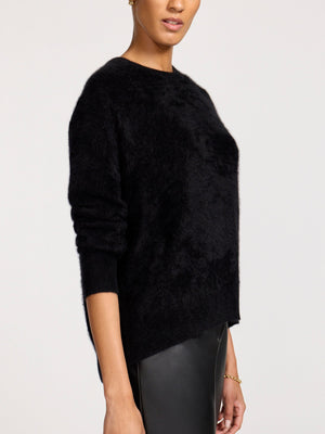 The Brushed Cashmere Bright Crew