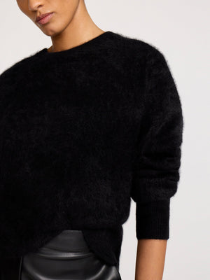 The Brushed Cashmere Bright Crew