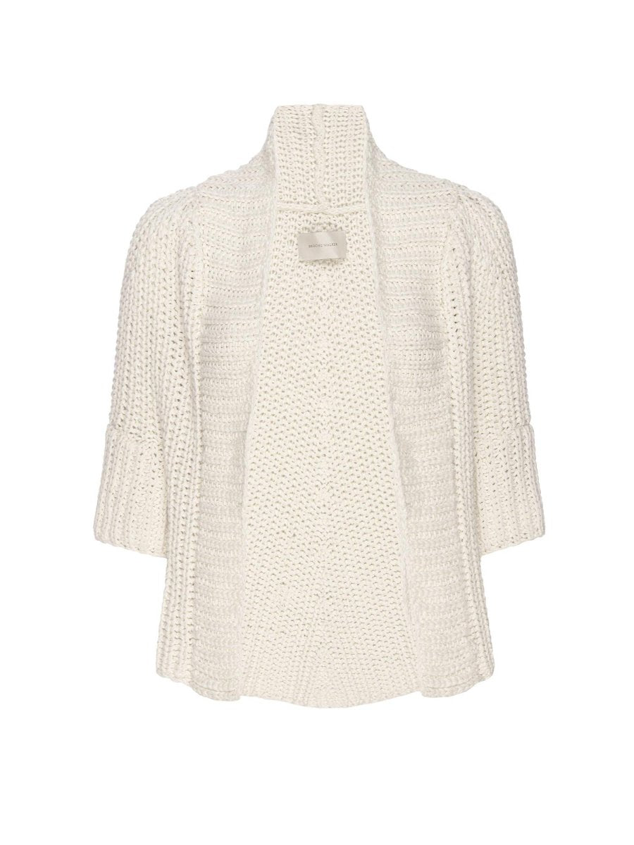 The Fida Handknit Shrug