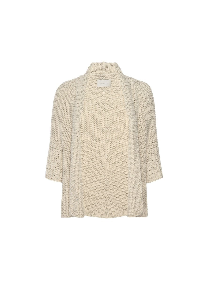 The Fida Handknit Shrug