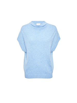 The Morten Funnel Neck Cashmere Top